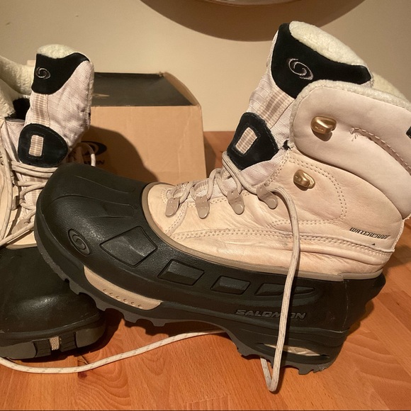 Salomon Womens waterproof winter boots Size 8 - Picture 7 of 9